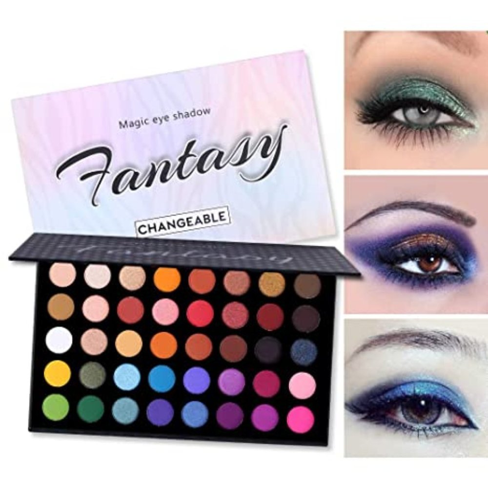 Fantasy Eyeshadow Makeup Palette Set Professional 40 Colors